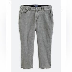 Democracy Gray Ankle Jeans